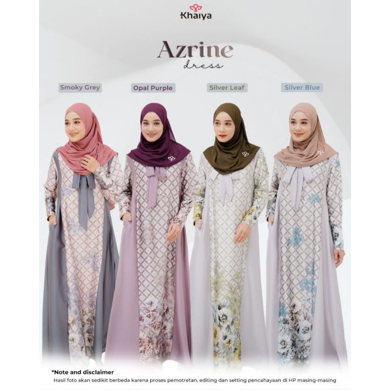 Azrine Dress Original By Khaiya.id