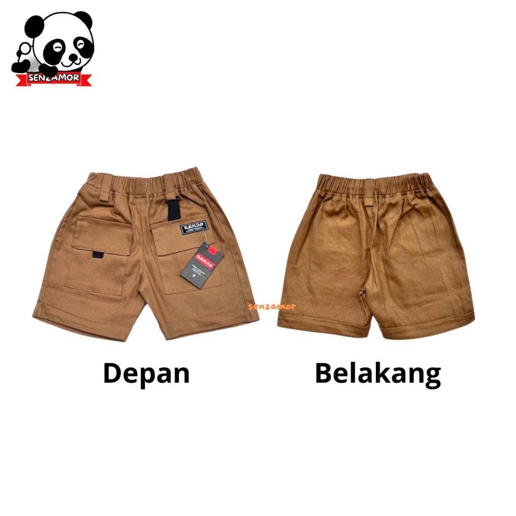 Denjo-SETELAN BAJU KAOS LENGAN PENDEK ANAK LAKI-LAKI 1-10 TAHUN  POCKET DOGGY COTTON COMBET 30S