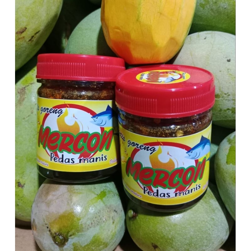 

2pcs, Petis Sambal, Petis MERCON, Petis Goreng, Pedas Manis. Paket Hemat 200gr.