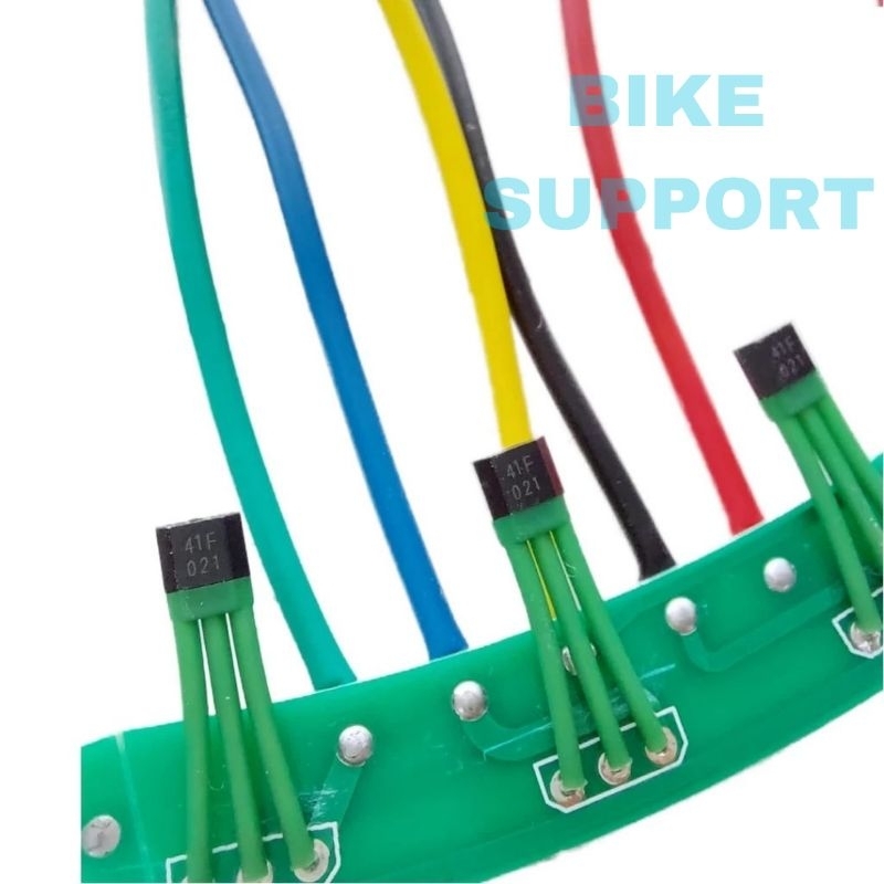 PCB Hall Sensor Dinamo Sudut 120° Transistor 41F 1 Set Sepeda Listrik Selis