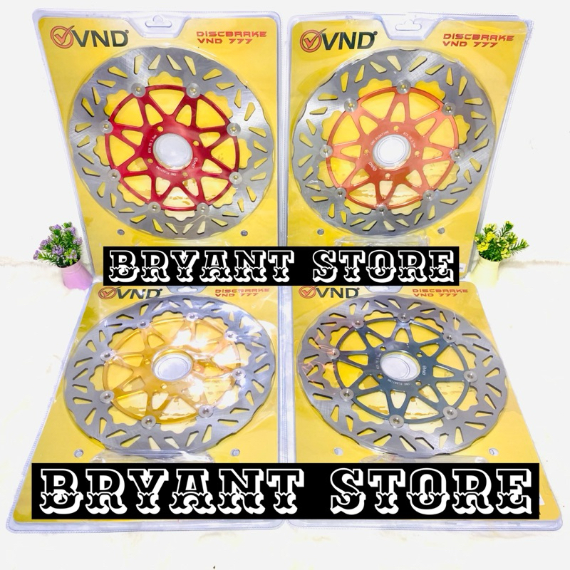 PIRINGAN DEPAN CAKRAM VND 777 300MM NINJA R CNC FLOATING BRAKE DISK DISC DISCBRAKE DISKBRAKE 300 MM LUBANG BAUT 4