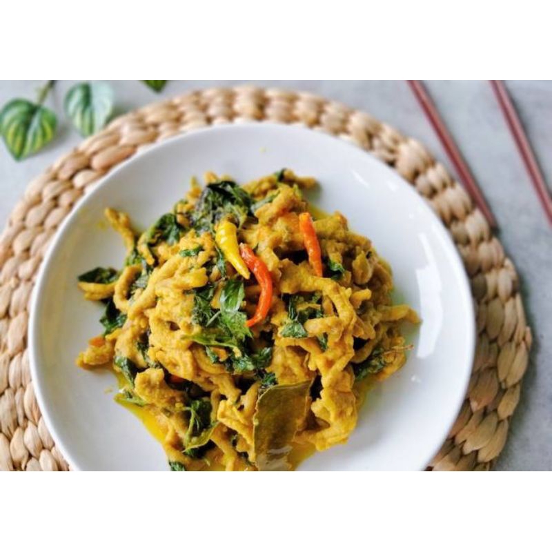 

Usus ayam bumbu kuning kemangi