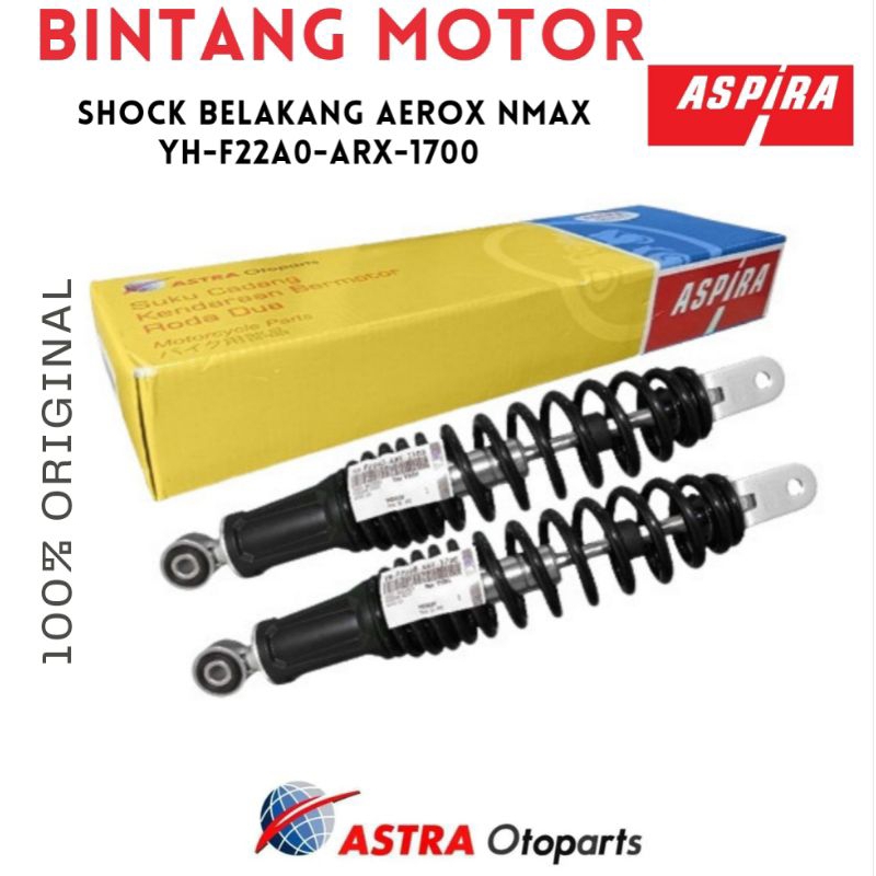 Shock Belakang Aerox 155 Nmax ORI Aspira