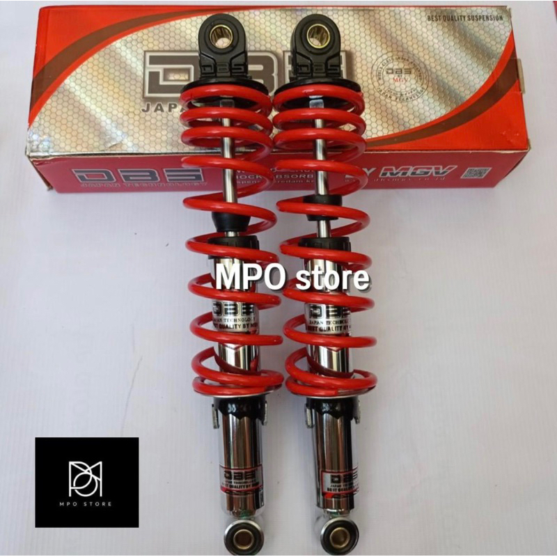 Shock DBS 340mm DBS Merah Sepasang RX king Supra Megapro Kharisma