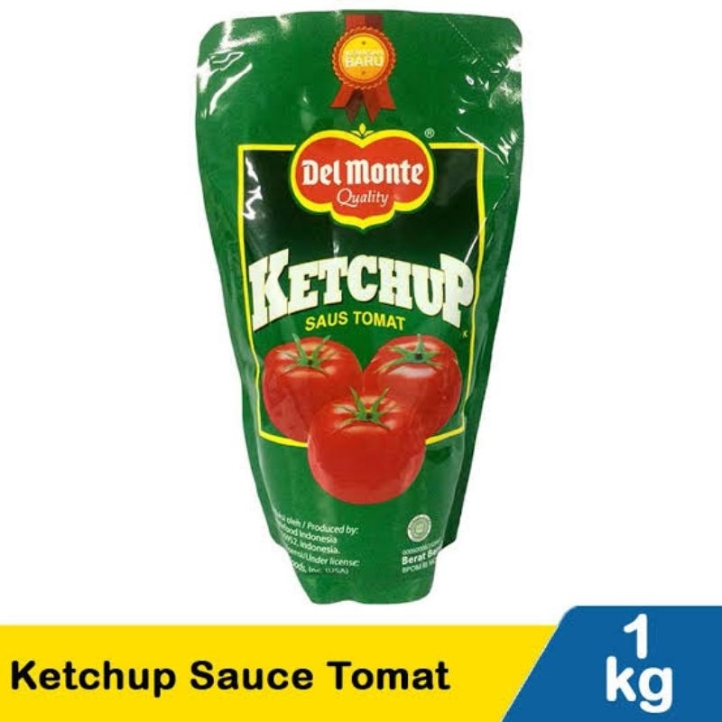 

DEL MONTE SAUS TOMAT | SAMBAL NETTO 1 KG