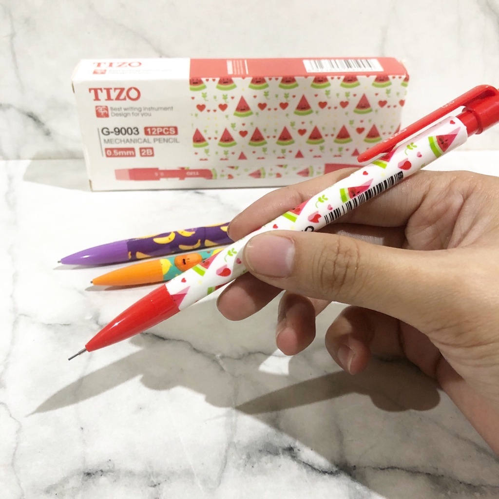 

Pensil Mekanik Tizo 0.5 Fruit Korea Ada Penghapus