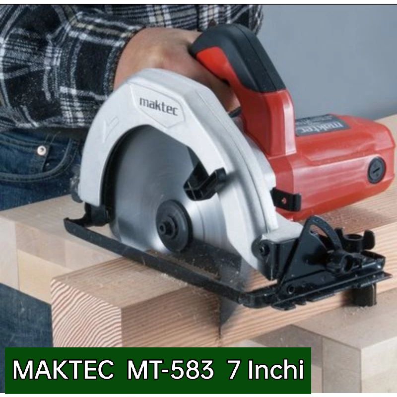 Circular Saw MAKTEC MT-583 . yg betul betul Original Asli Maktec. warna Orange. sesuai gambar. Bukan