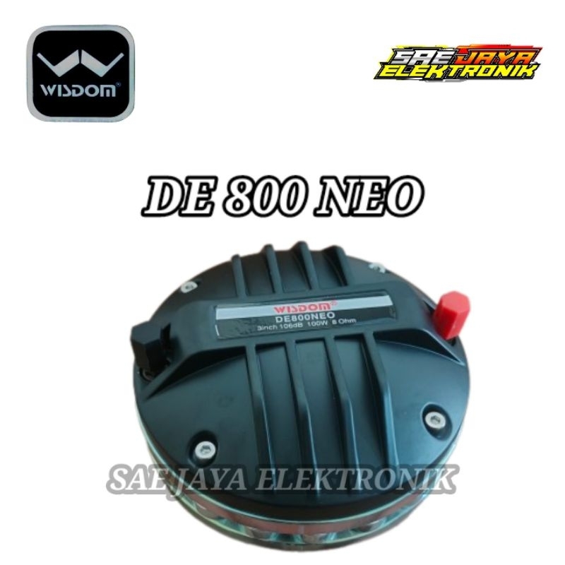 Tweeter/ Driver Speaker Wisdom DE800 NEO / DE 800 NEO / DE800NEO