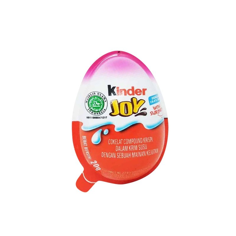 

Kinder Joy Chocolate Snack Biscuit T-24 Girl / Coklat Kukis 20 Gr