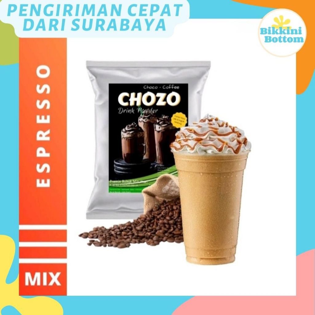 

Bubuk Minuman Espresso 1KG | Espresso Powder Drink 1Kg | INDOPOWDER CHOZO