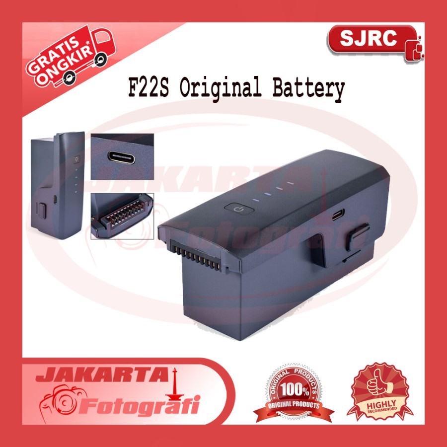 Baterai Drone 11.1V 3500mAh Waktu Terbang 30-35 Menit untuk F22S