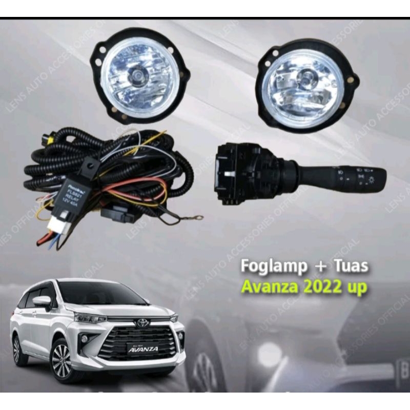 FOGLAMP LAMPU KABUT AVANZA 2022 2023 FACELIFT/FOGLAMP AVANZA FACELIFT