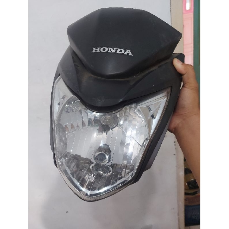 Lampu depan Honda verza set cover lampu