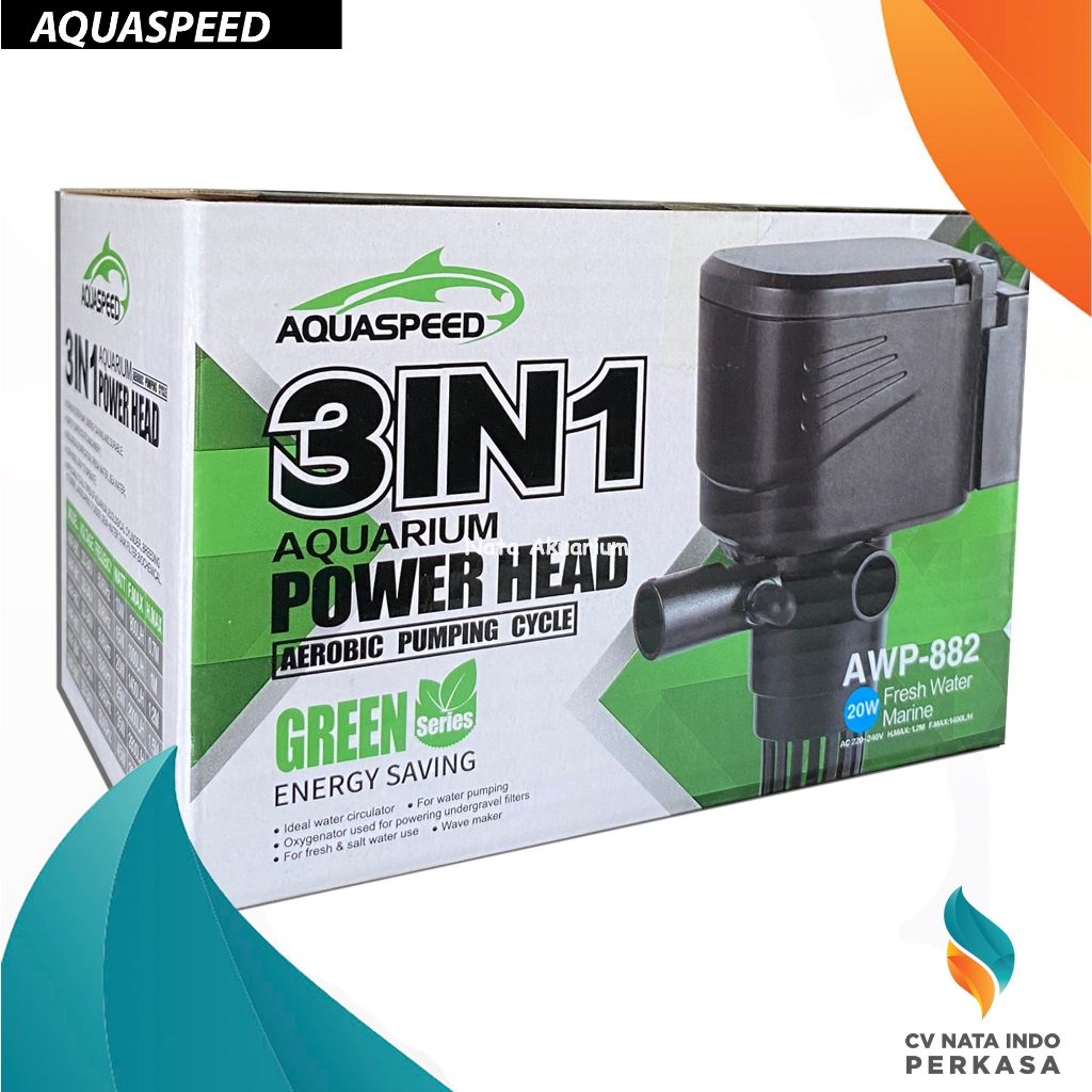 AQUASPEED FILTER AQUARIUM - AWP 882 (20w/1400L/H)