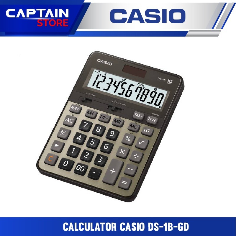 

Calculator CASIO DS-1B-GD - Kalkulator Casio DS-1B-GD