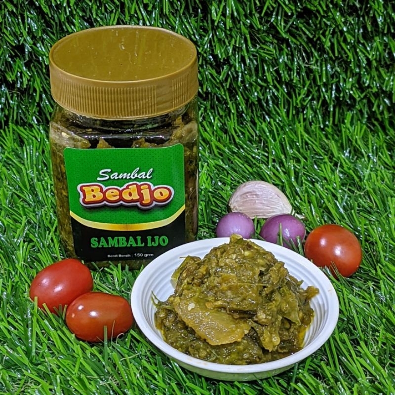 

sambal ijo pedas mantap tanpa pengawet sambal bedjo 150 gr