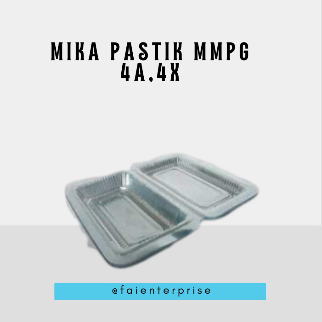 Mika MMPG 4A,4X (100 pcs) - Mika kue snack mie goreng nasi goreng - tempat makanan