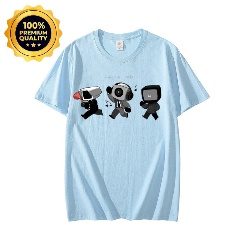BAJU KAOS ANAK SKIBIDI TOILET NEW