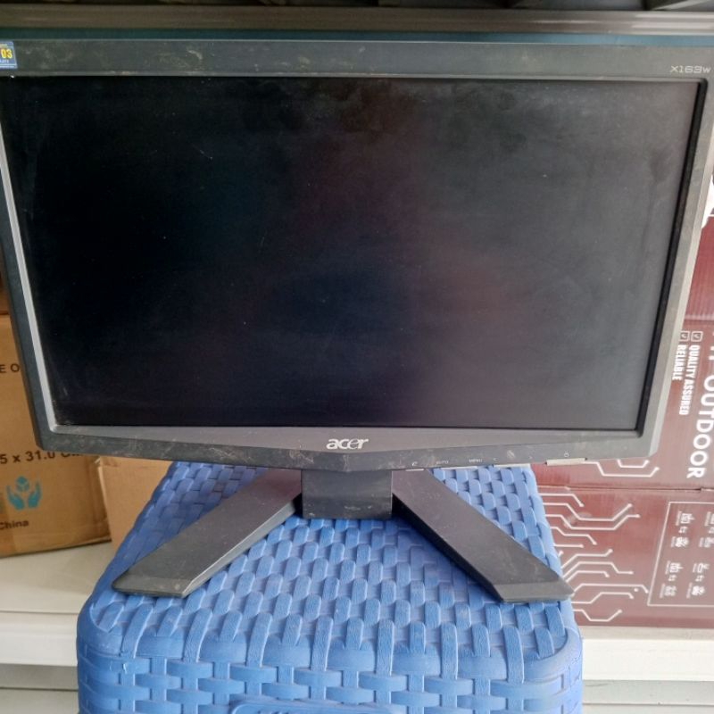 LCD MONITOR Acer X163W 16 INCH