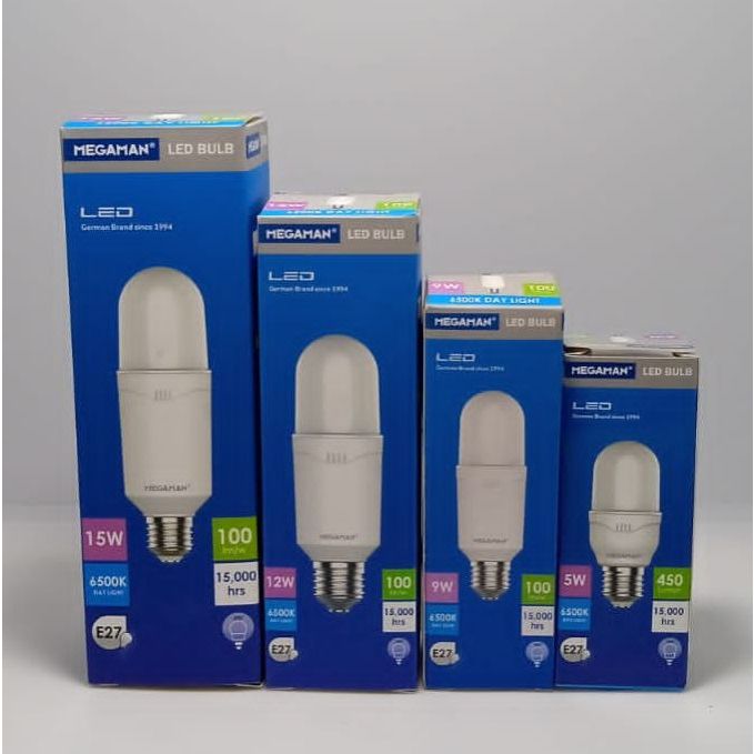 Lampu megaman lampu bohlam led stick