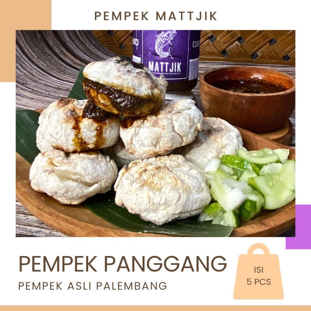 

PEMPEK PANGGANG ASLI PALEMBANG (ISI 5PCS)