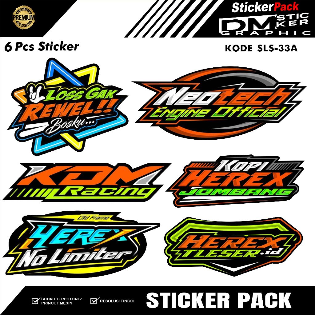 

STICKER TREND TIKTOK HOLOGRAM 10 RIBU DAPAT 6 PCS KODE SLS-33