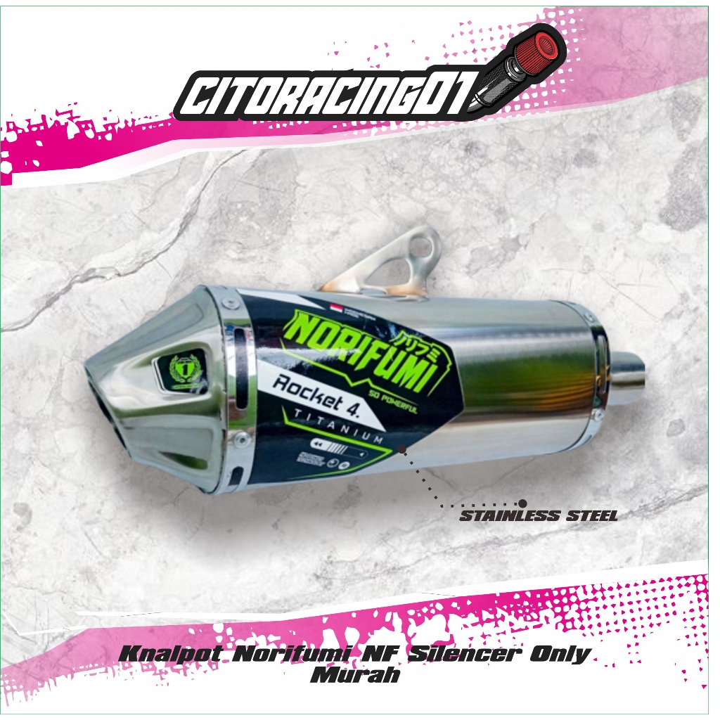 Knalpot Norifumi NF Silencer Only Murah