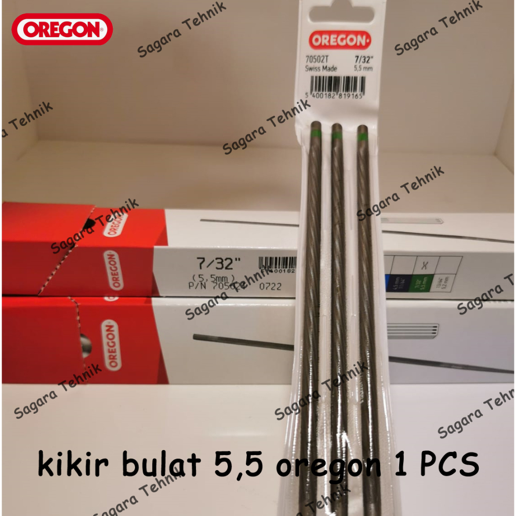 Kikir Bulat OregonAsli  4.8mm Kecil 1 pcs Kikir Bulat Kecil Chain Saw Sinso