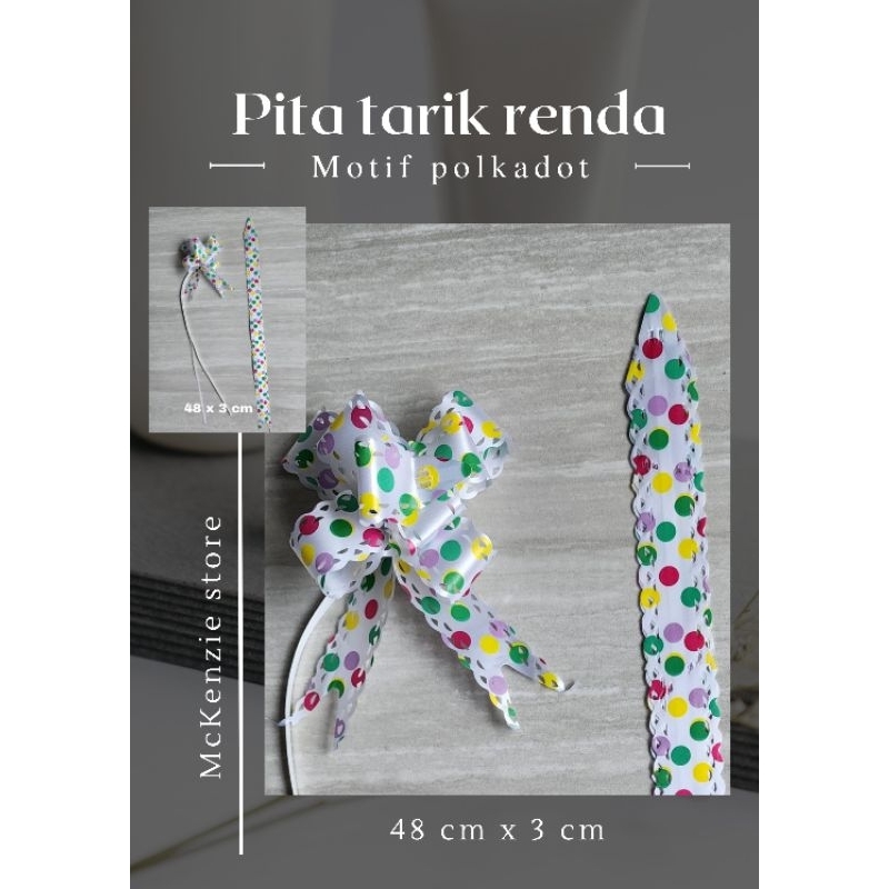 

10 PCS Pita Tarik Renda