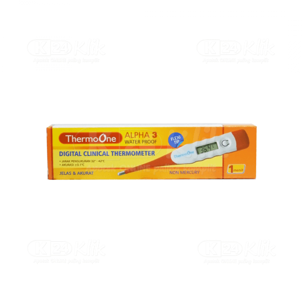 Termometer Digital Alpha 3 / Thermometer Flexible Onemed