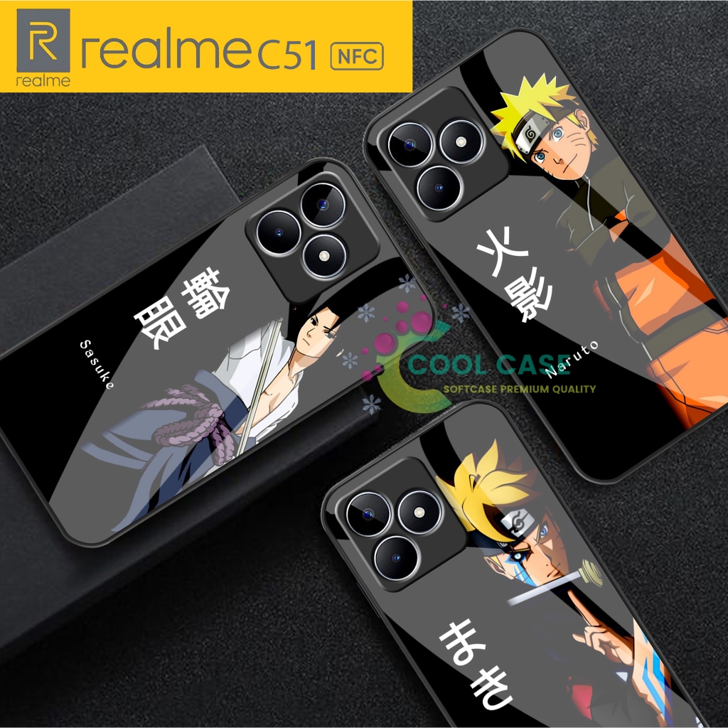 Softcase Glossy Glass Realme C51 NFC [CK170] - Casing Handphone Realme C51 NFC -  Pelindung Handphon