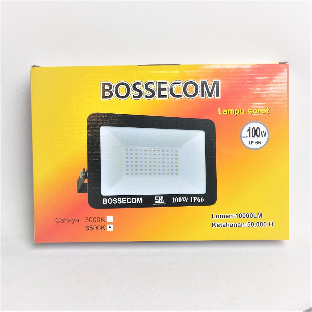 Bossecom Lampu Sorot 100W Putih