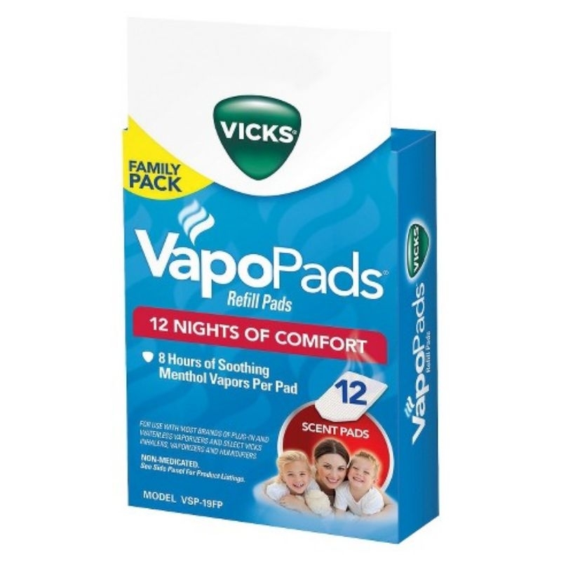 Vicks Vapopads isi 6 / 12/ 20 - Reffil Vicks sinus inhaler