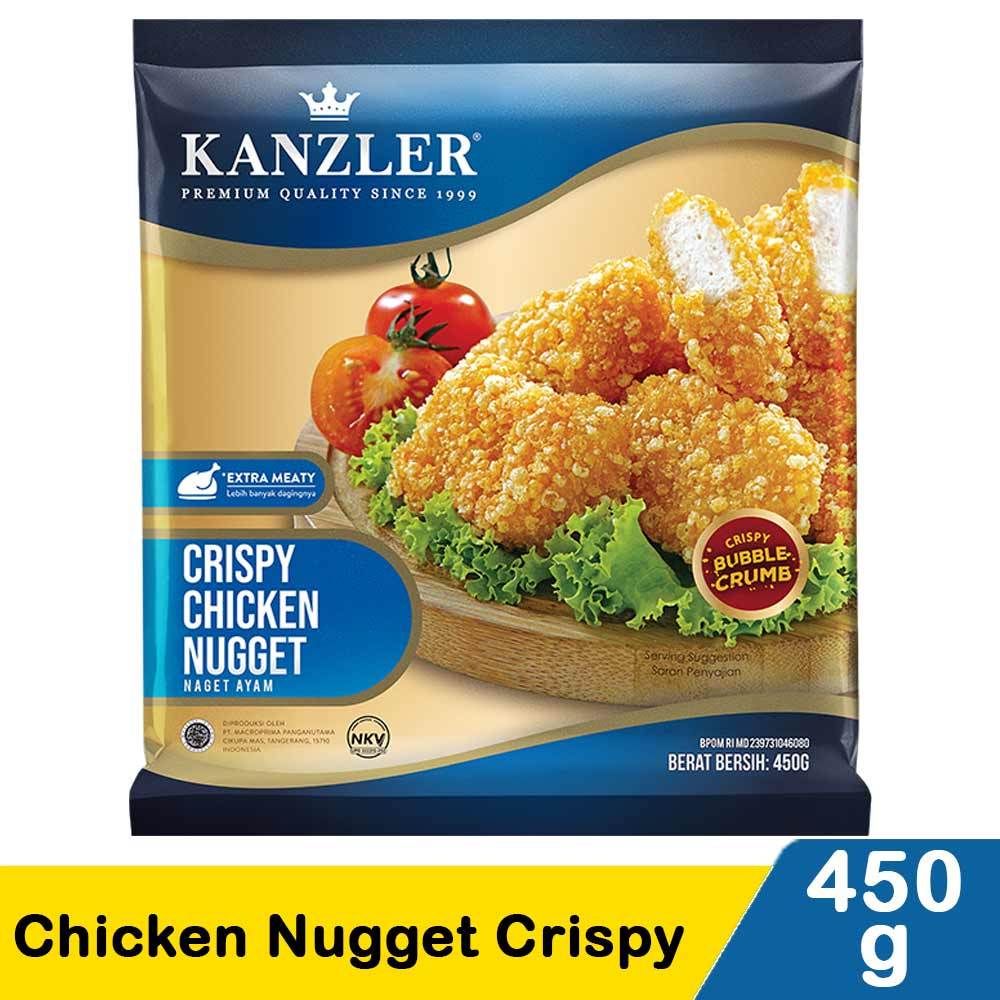 

Kanzler Chicken Nugget Crispy 450G Khusus Instan/Sameday