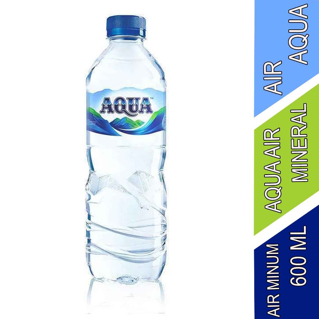 

Minuman Kemasan Botol - Aqua - Air Mineral - Air Putih - 600ml