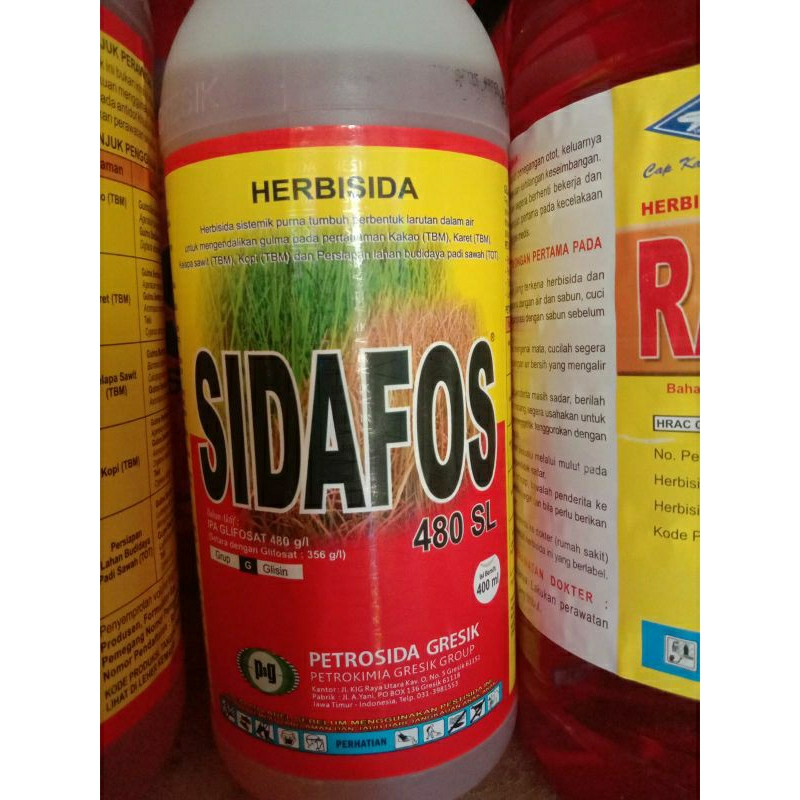 Sidafos 400ml herbisida 480sl