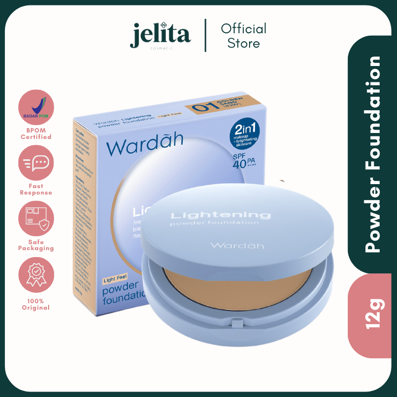 Jelita Cosmetics - Wardah Lightening Two Way Cake
