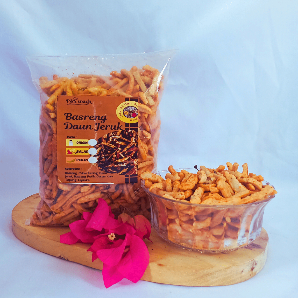 

BASRENG DAUN JERUK RASA BALADO LEGIT 250gr