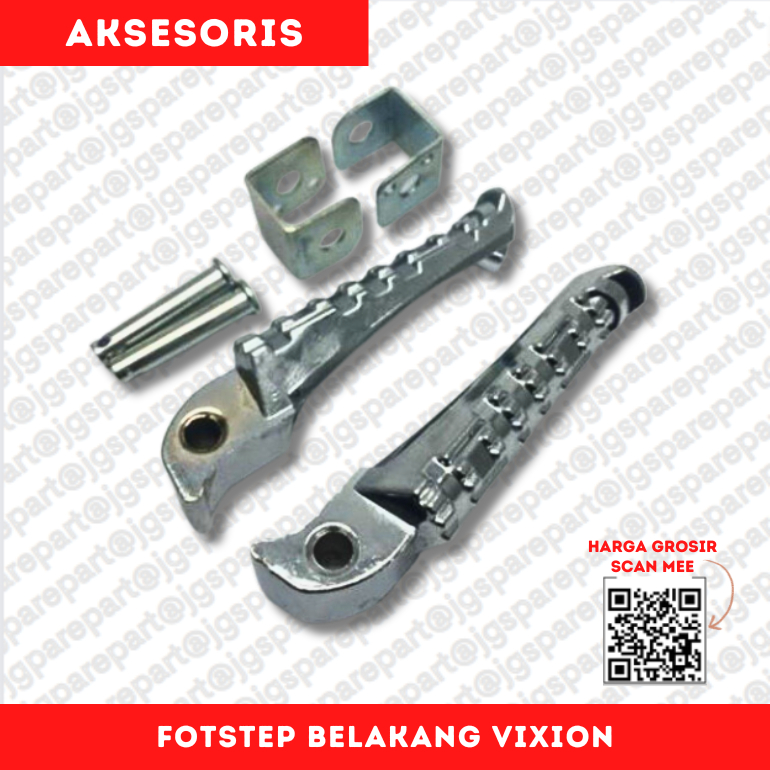 footstep belakang vixion/footstep belakang universal/footstep universal belakang model vixion