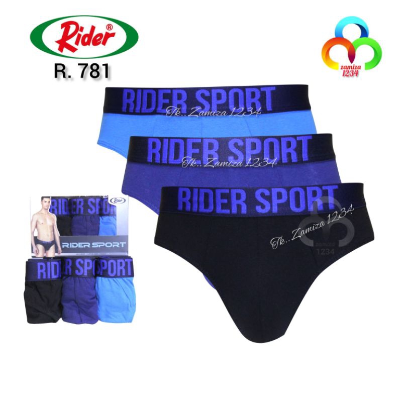 Celana Dalam pria Rider 781 isi :3 S-M-L-XL-XXL