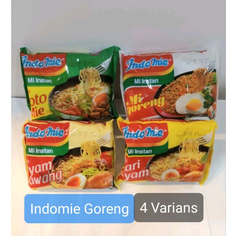 

Indomie / Indomie Kari / Indomie Soto/ Indomie Goreng/ Indomie Ayam Bawang