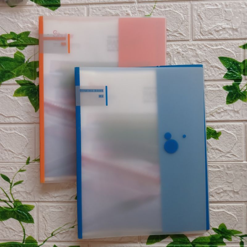 

SHUTER Clear File Holder F40DK Display Book Ukuran A4 isi 40 Pockets