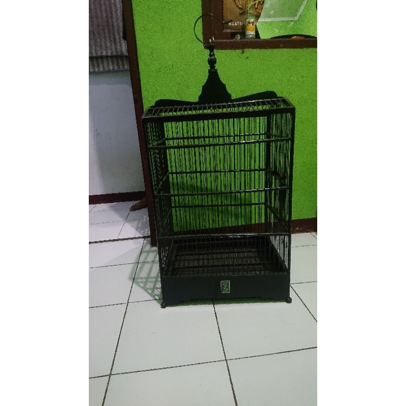 sangkar kotak no 2 bahan jati