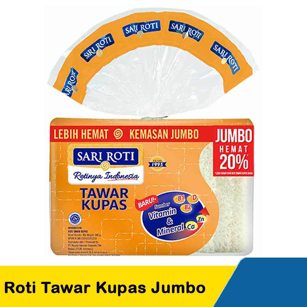 

Sari Roti Roti Tawar Kupas Jumbo