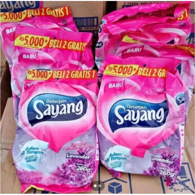 ❤GROSIR62❤ SABUN DETERJEN SAYANG BELI 2 GRATIS 1
