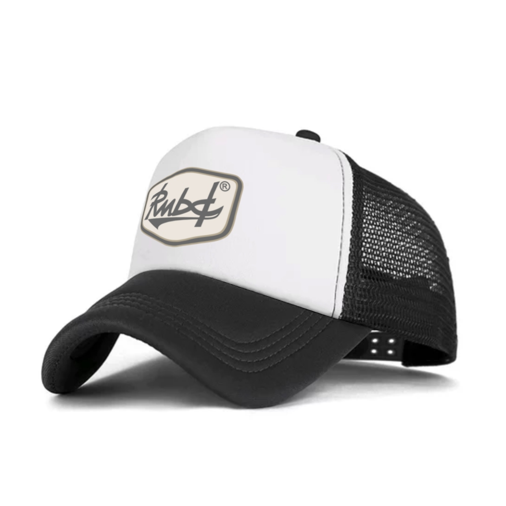 Rambidend - Topi Trucker Hat Unisex Logo Original Keren Dan Elegant