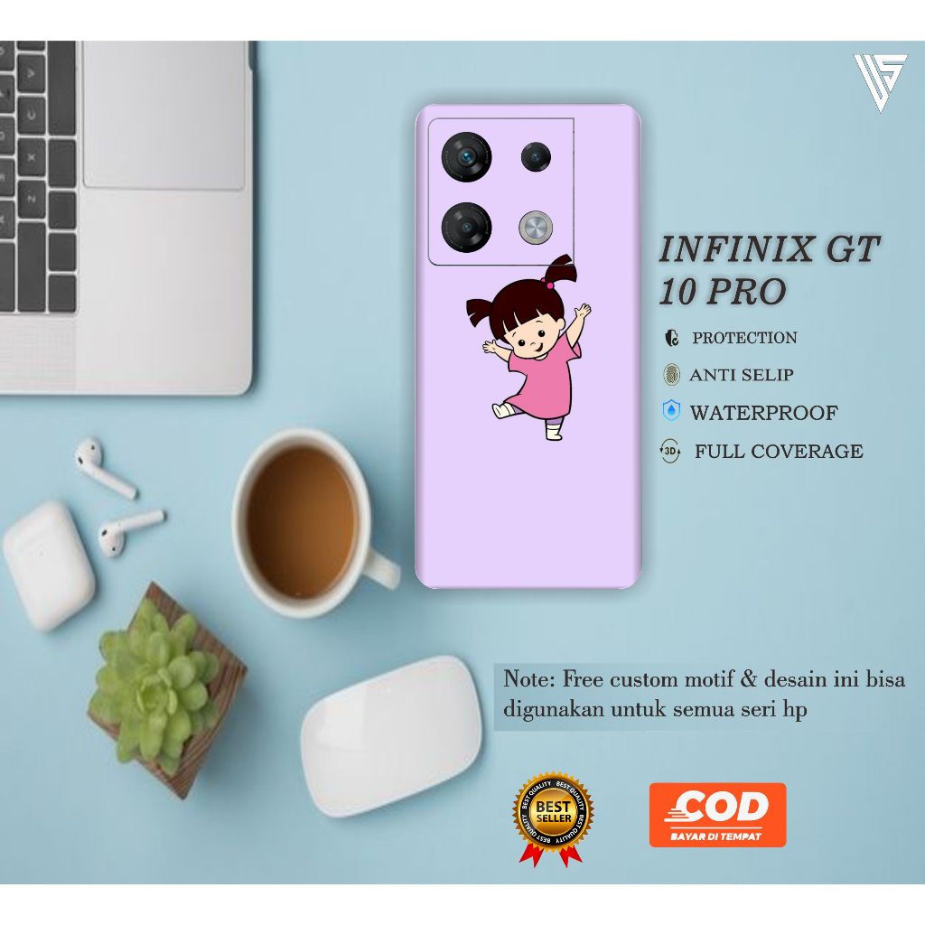 GARSKIN HANDPHONE INFINIX GT 10 PRO (ISI 2PCS)