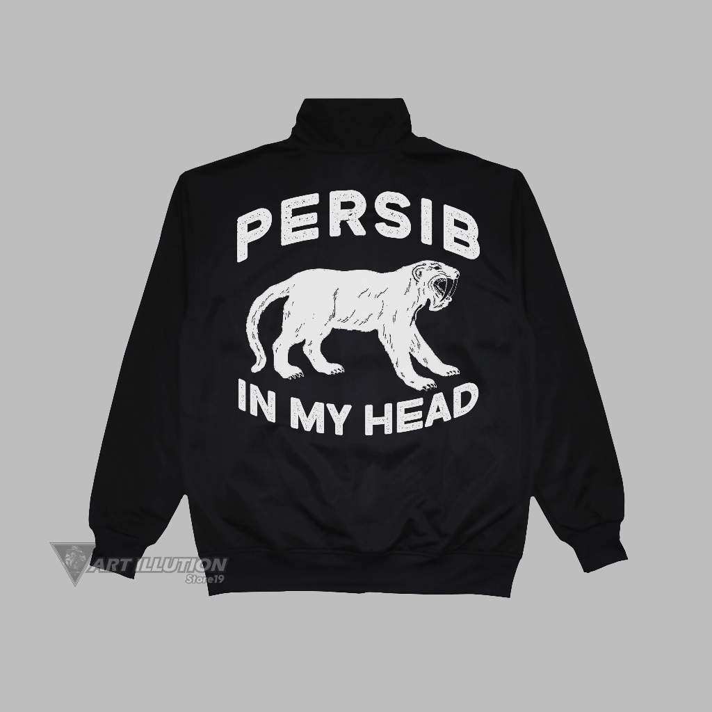 Tracktop jaket PERSIB IN MY HEAD Jaket Casual Logo Persib Terbaru