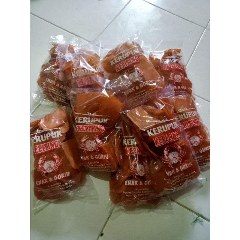 

Kerupuk Kepiting 250 gr