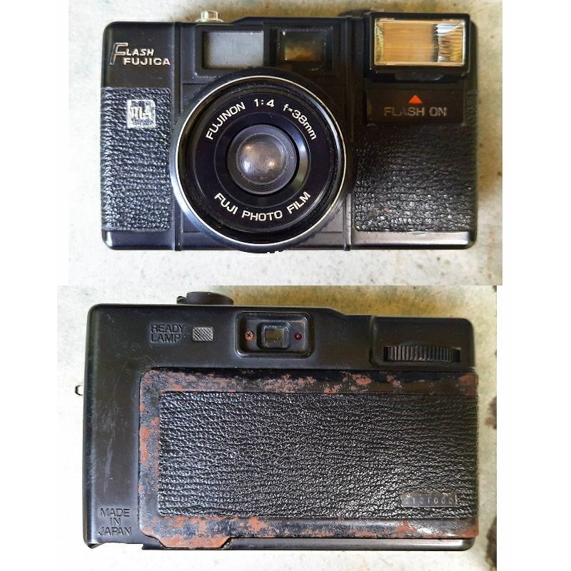 Kamera Flash MA Fujiga Fuji Photo Film dan Sony Walkman FM/AM Jadul